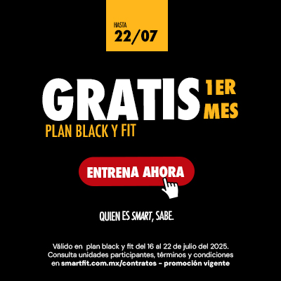 Disfruta tu plan Black o Fit  ¡Primer mes gratis!